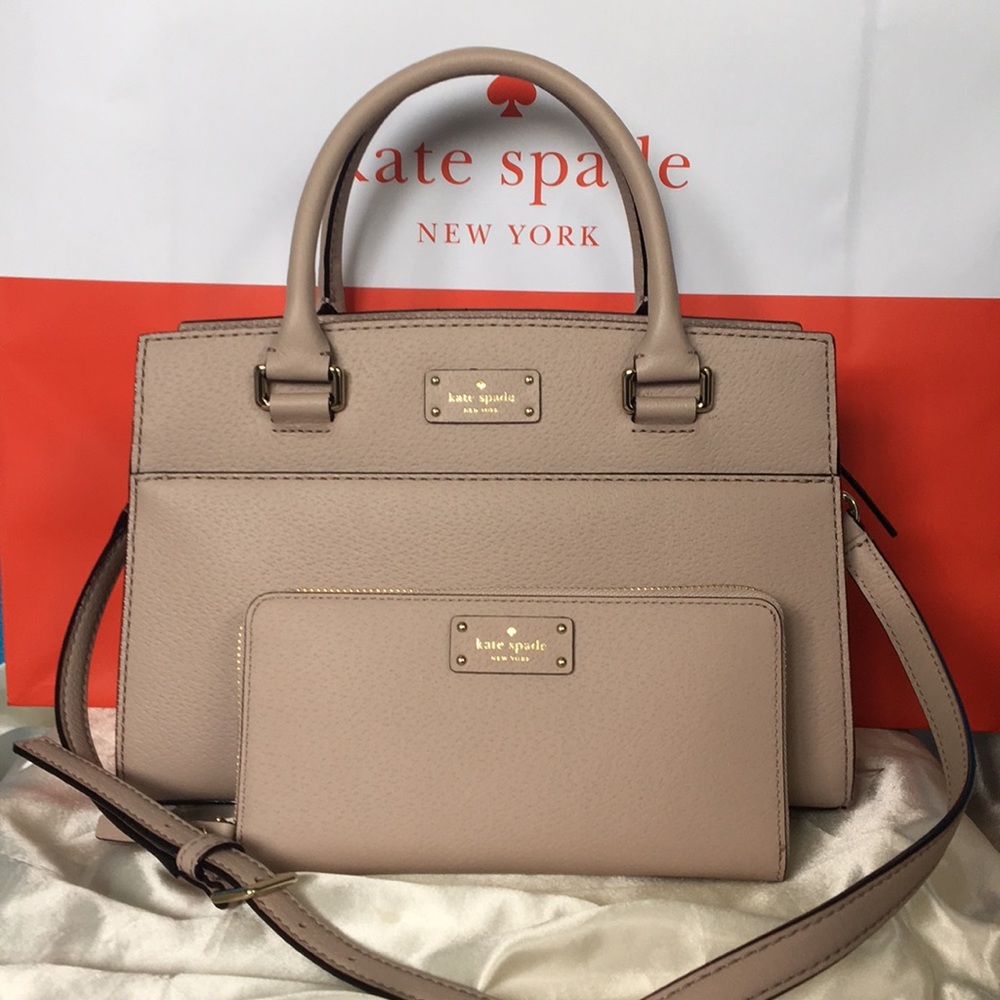 🌺New Kate Spade Handbag and Wallet Set